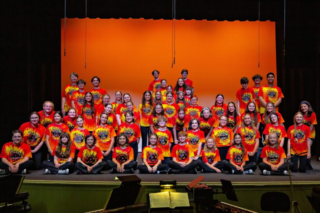 group of kids smiling